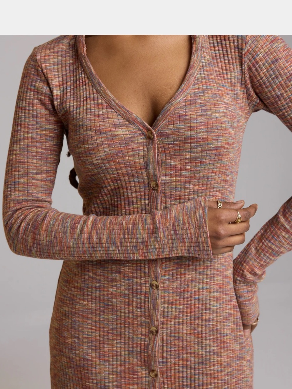 Known Supply NWT Loreiei dress in Multi Tawny color, size S